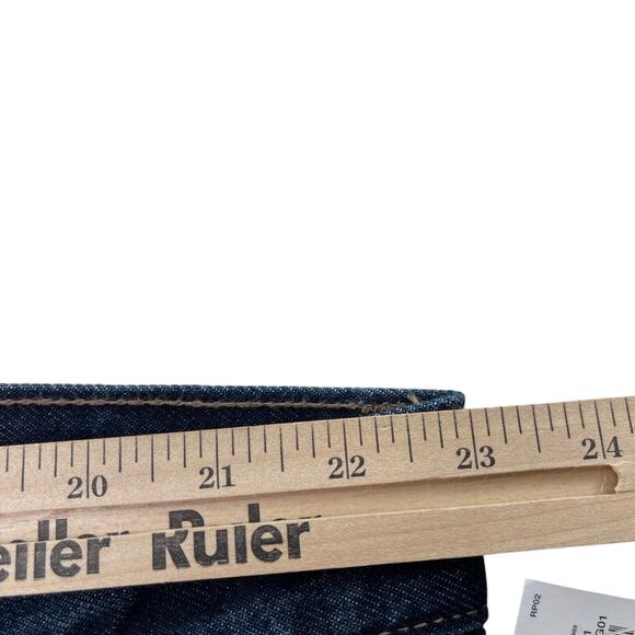 Old Navy Capri Jeans Plus 22 Secret Slim Dark Wash Button Fly High Rise Slouchy - Picture 7 of 12